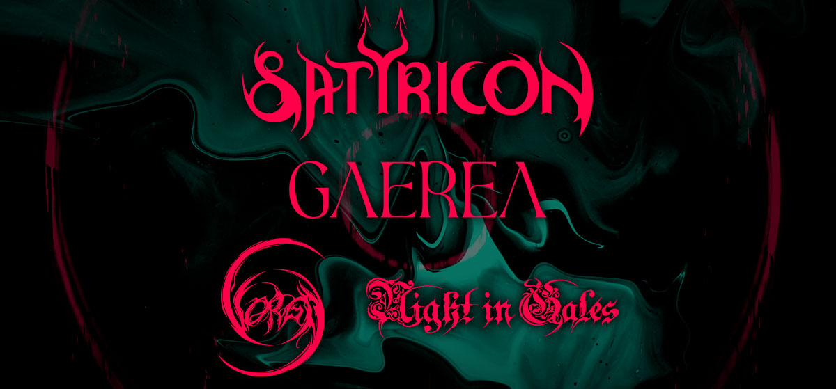 Bandpaket 10: Satyricon | Night in Gales | Gaerea | VORGA